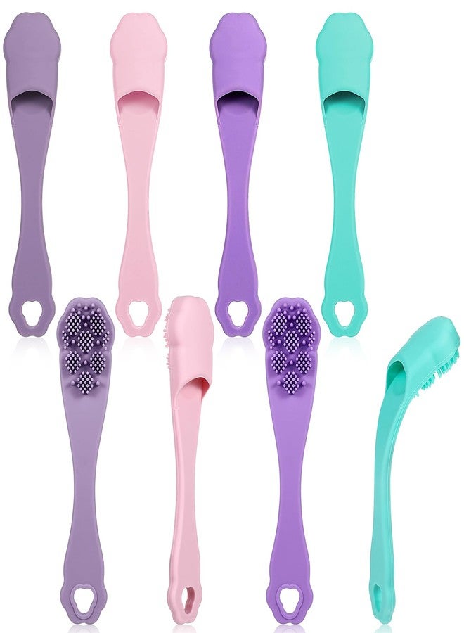 ADLABLD 8 Pack Silicone Dog & Cat Finger Toothbrush Kit, Food Grade Toothbrush for Dog, Safe, Non-Toxic, Easy Teeth Cleaning, Prevents Bad Breath & Oral Inflammation - Image 1